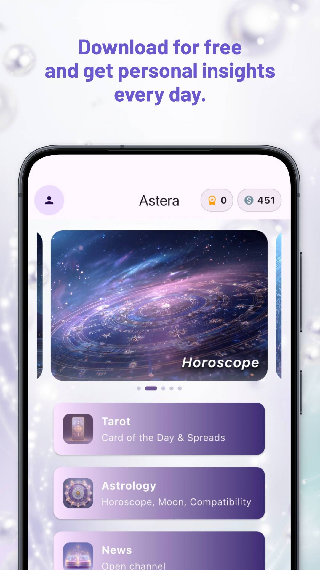 Astera screenshot 2
