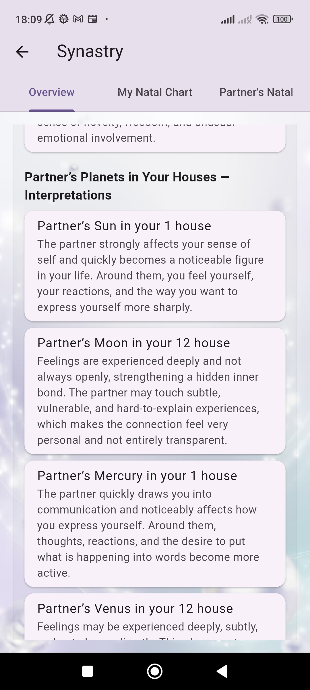 Astera partner planets in houses interpretation